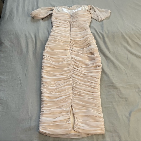 House of CB London Ivory Carlotta Dress - Picture 11 of 11